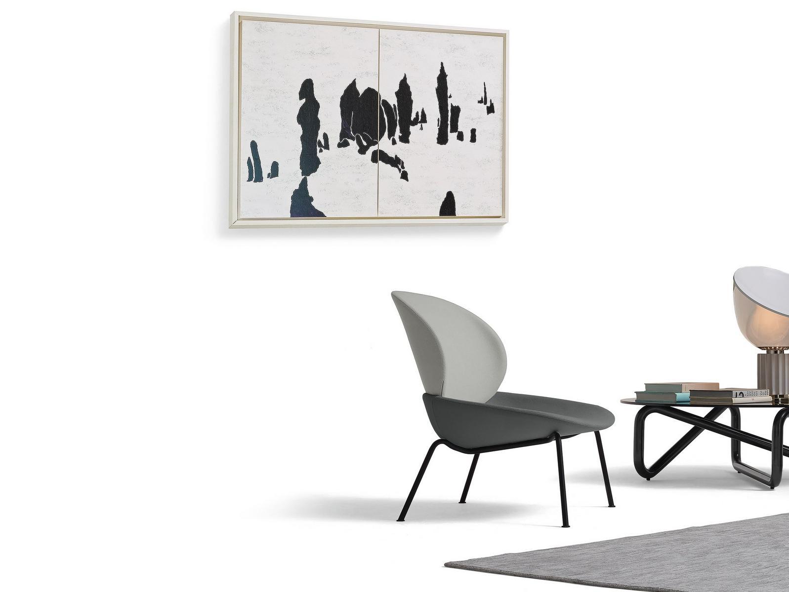 TELLIN Upholstered fabric easy chair