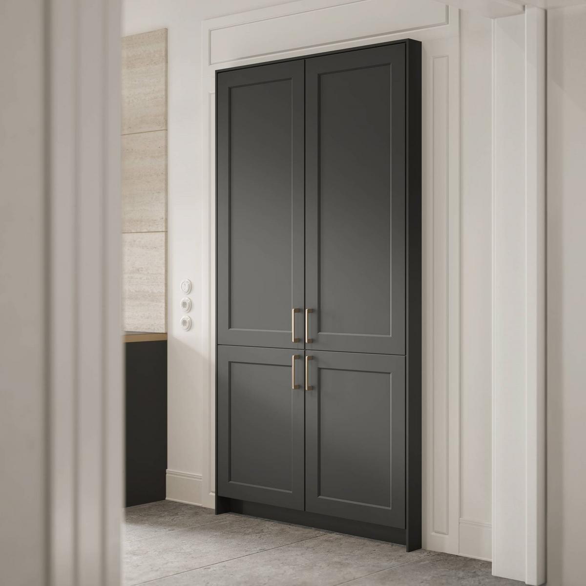 CLASSIC - SE 2002 RF Steel and wood kitchen