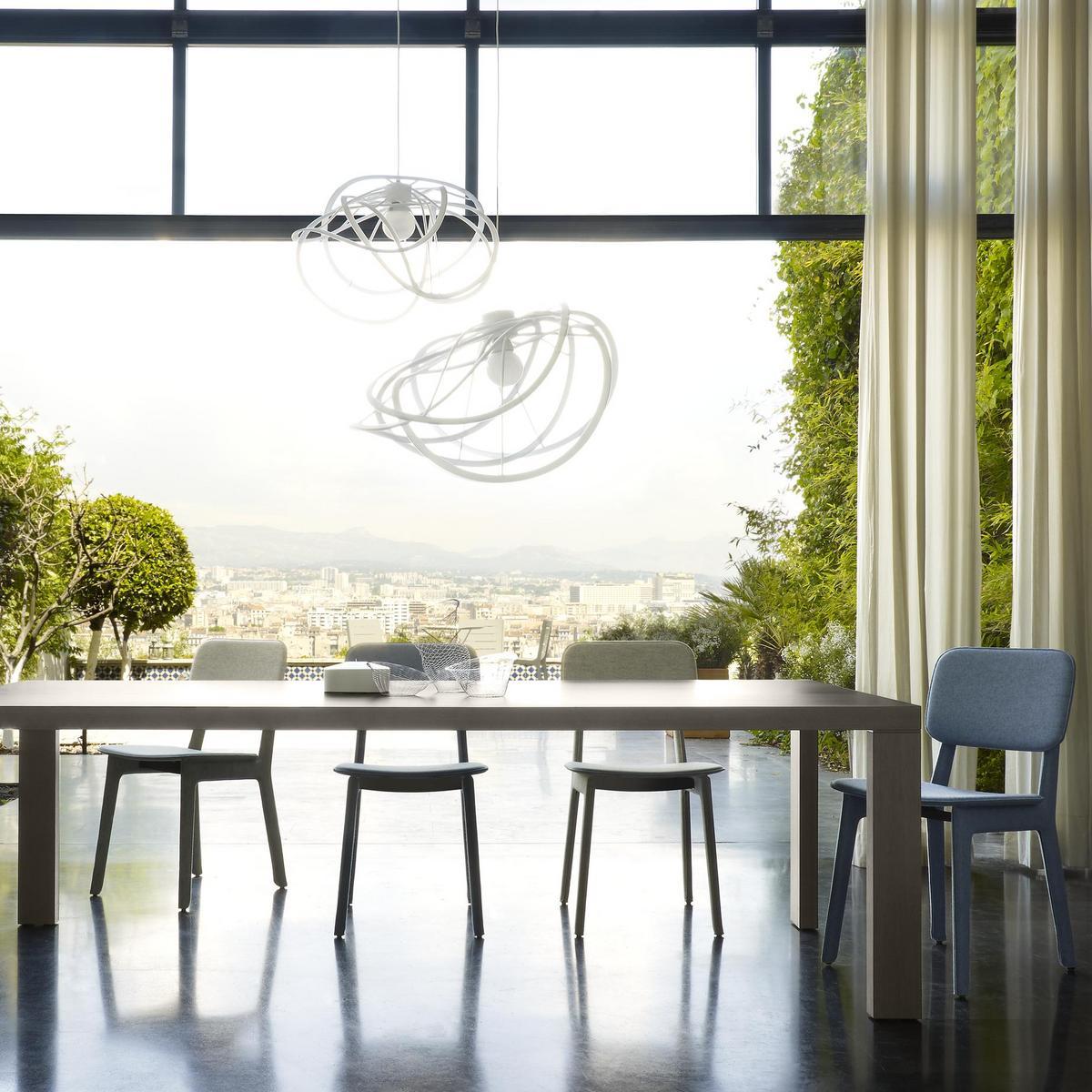BLOOM LED polyethylene foam pendant lamp