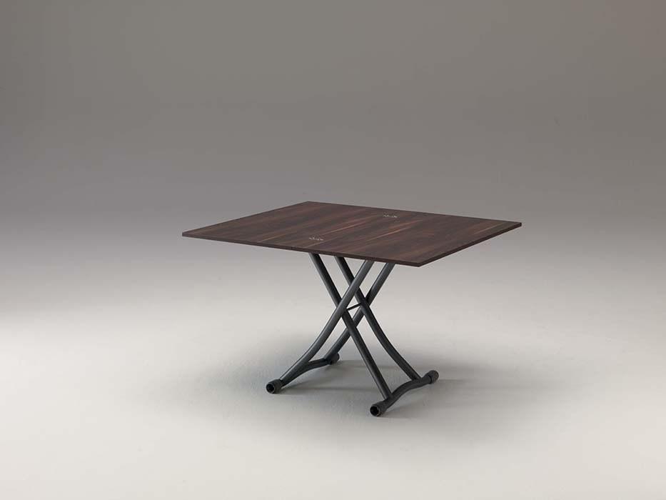 SYDNEY Height-adjustable wooden coffee table