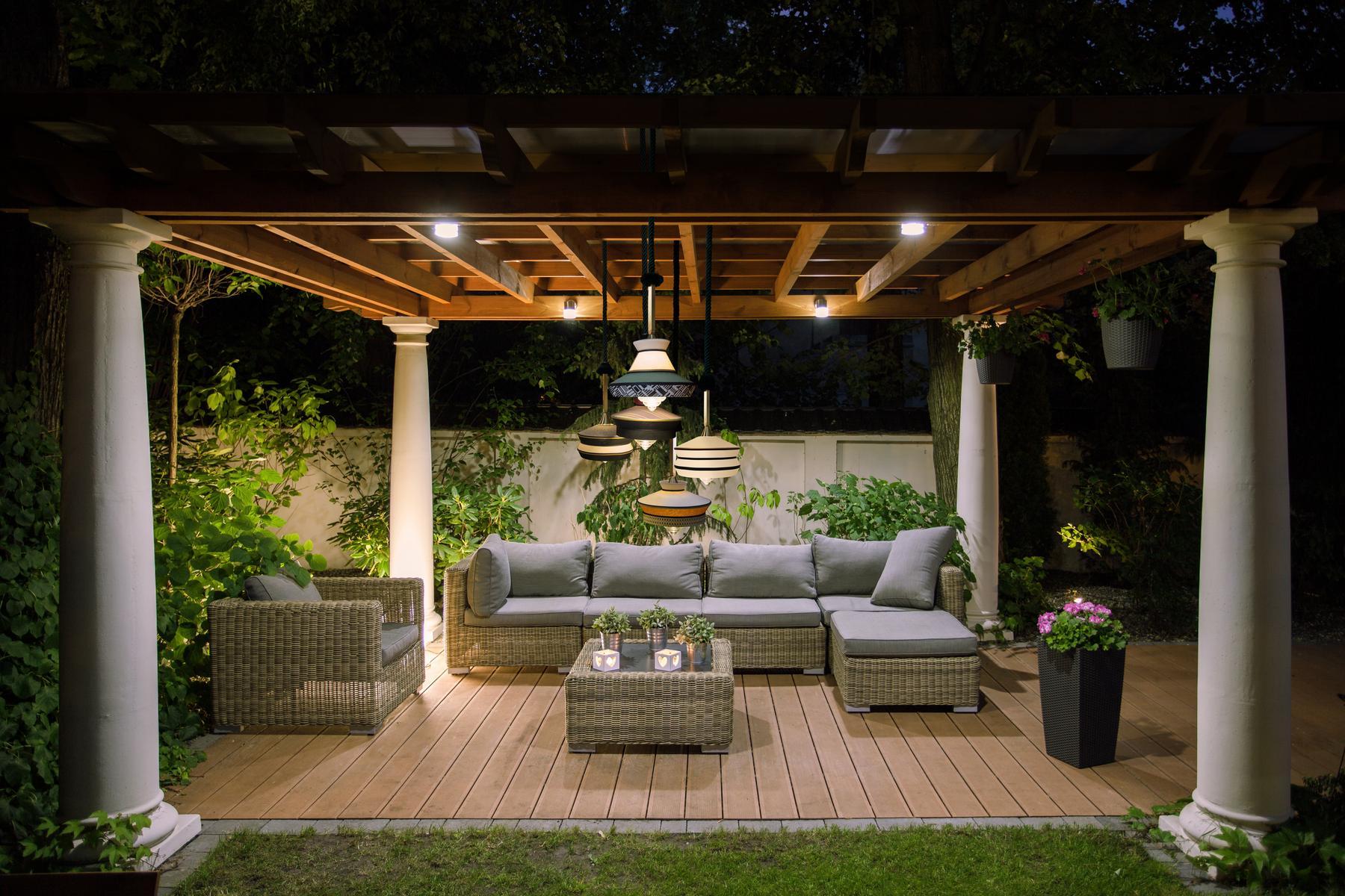 CALYPSO OUTDOOR GUADALOUPE LED outdoor pendant lamp