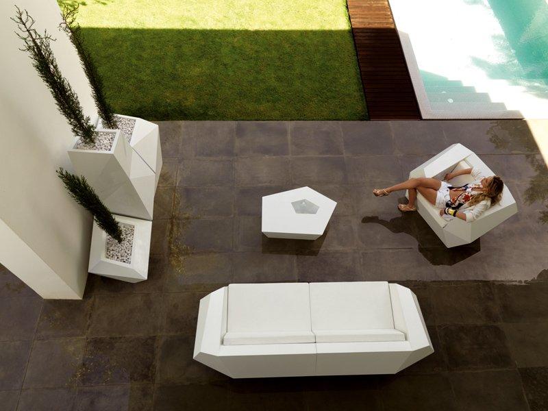 FAZ Low garden side table