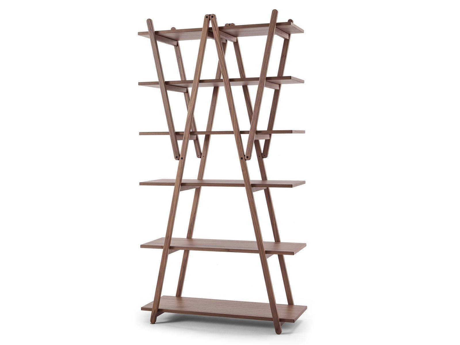 114 NUVOLA ROSSA Wooden bookcase