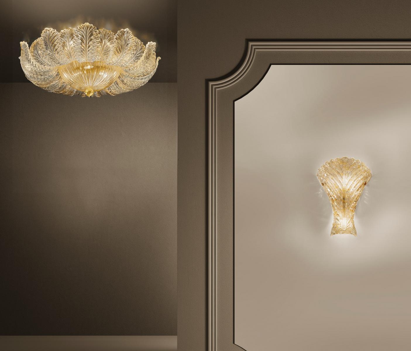 LOREDAN Glass ceiling light