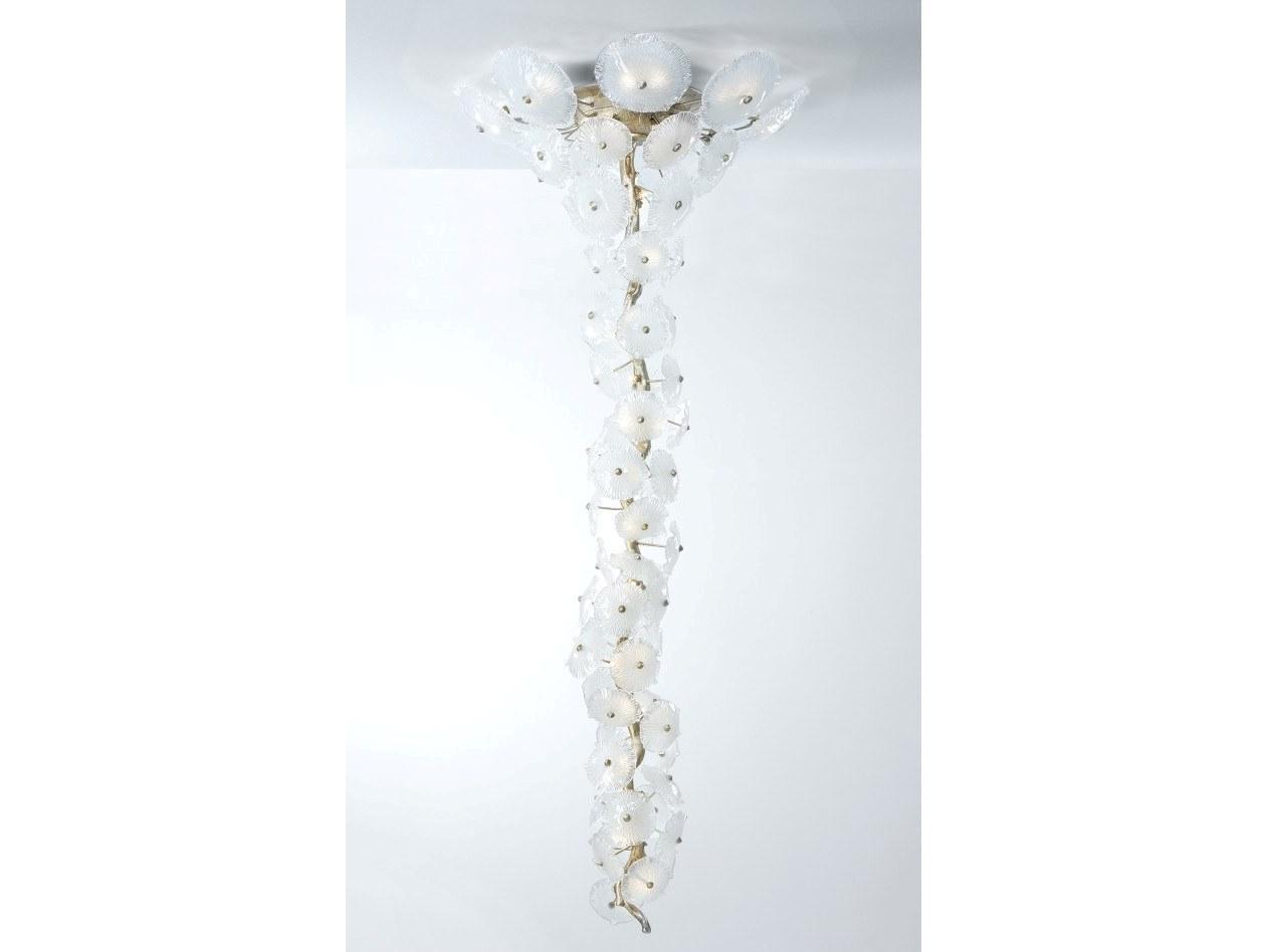 NENUFAR CT3229/53 LED handmade bronze pendant lamp