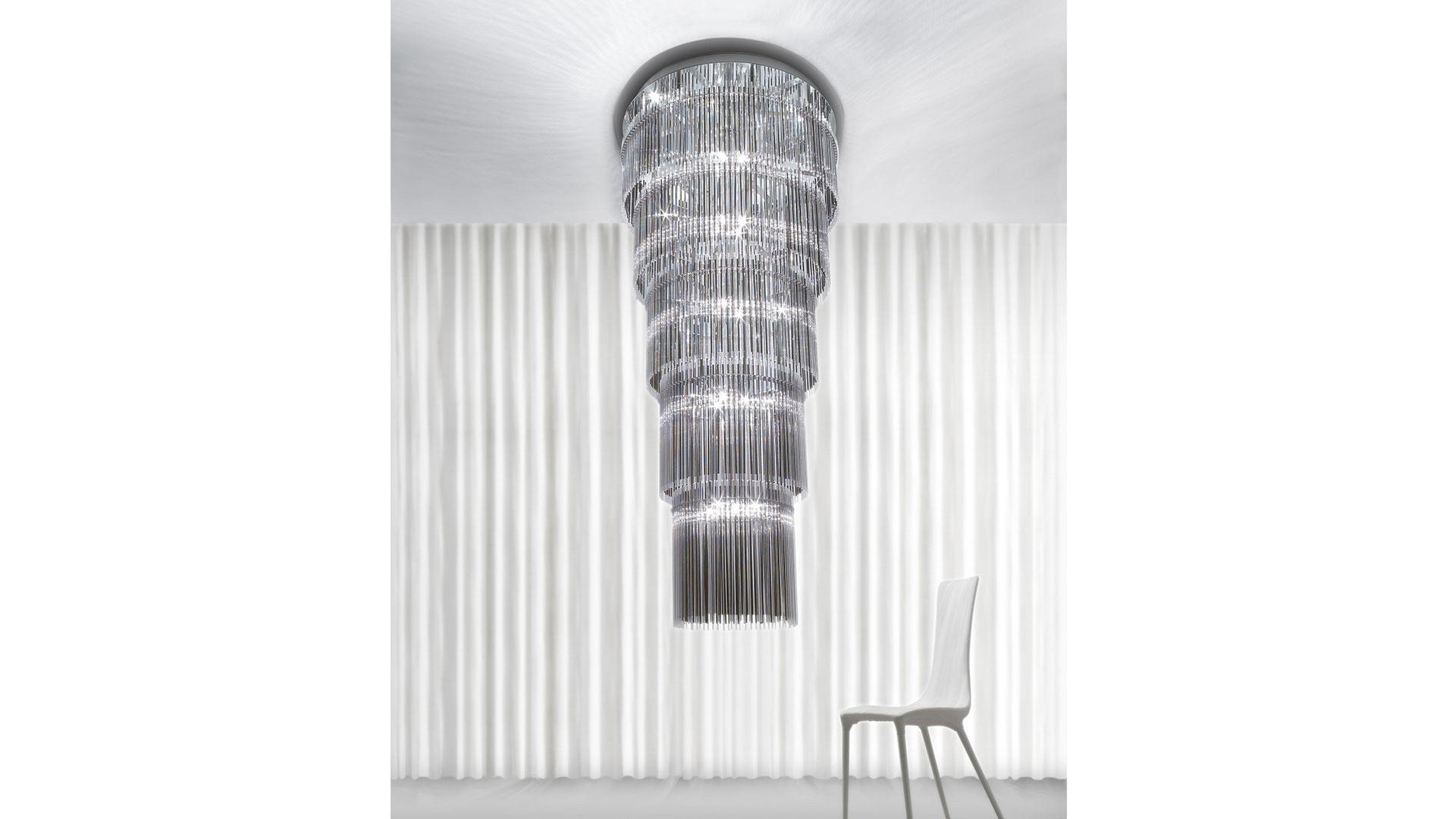 GRAN CHARLESTON LED Murano glass pendant lamp