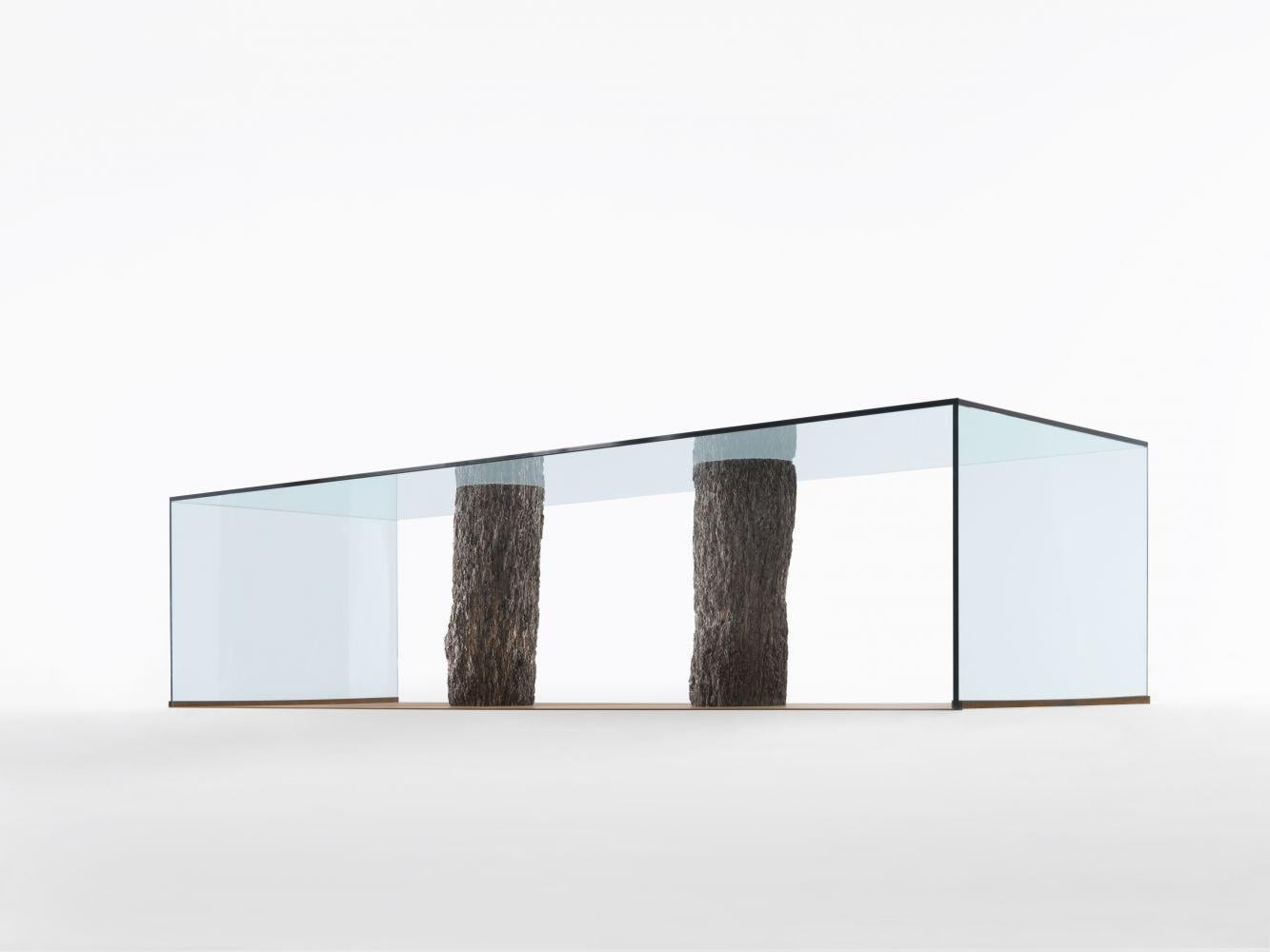 LAGUNA Rectangular veneer table