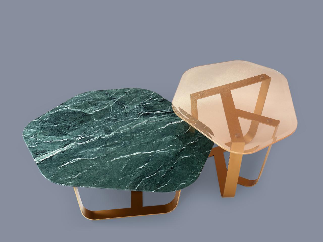 GROUND Marble coffee table