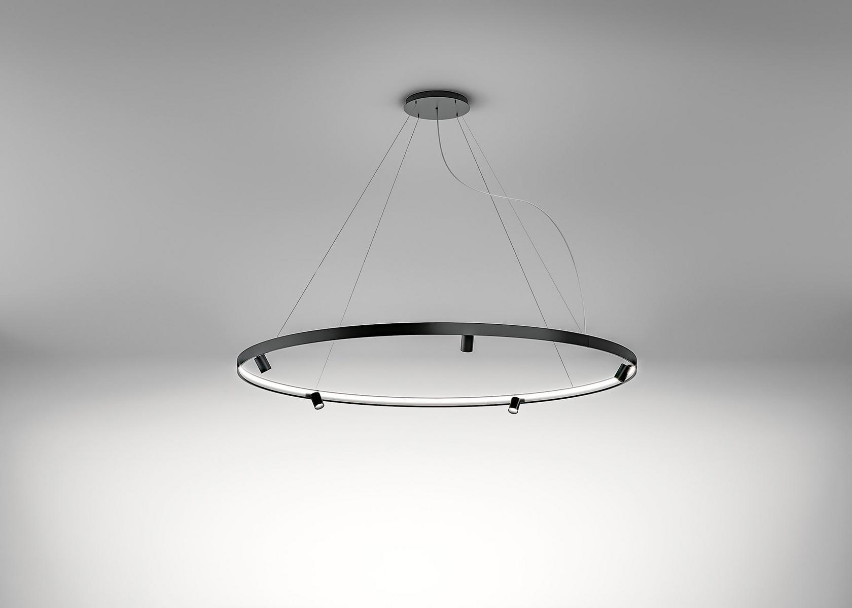 ARENA LED extruded aluminium pendant lamp