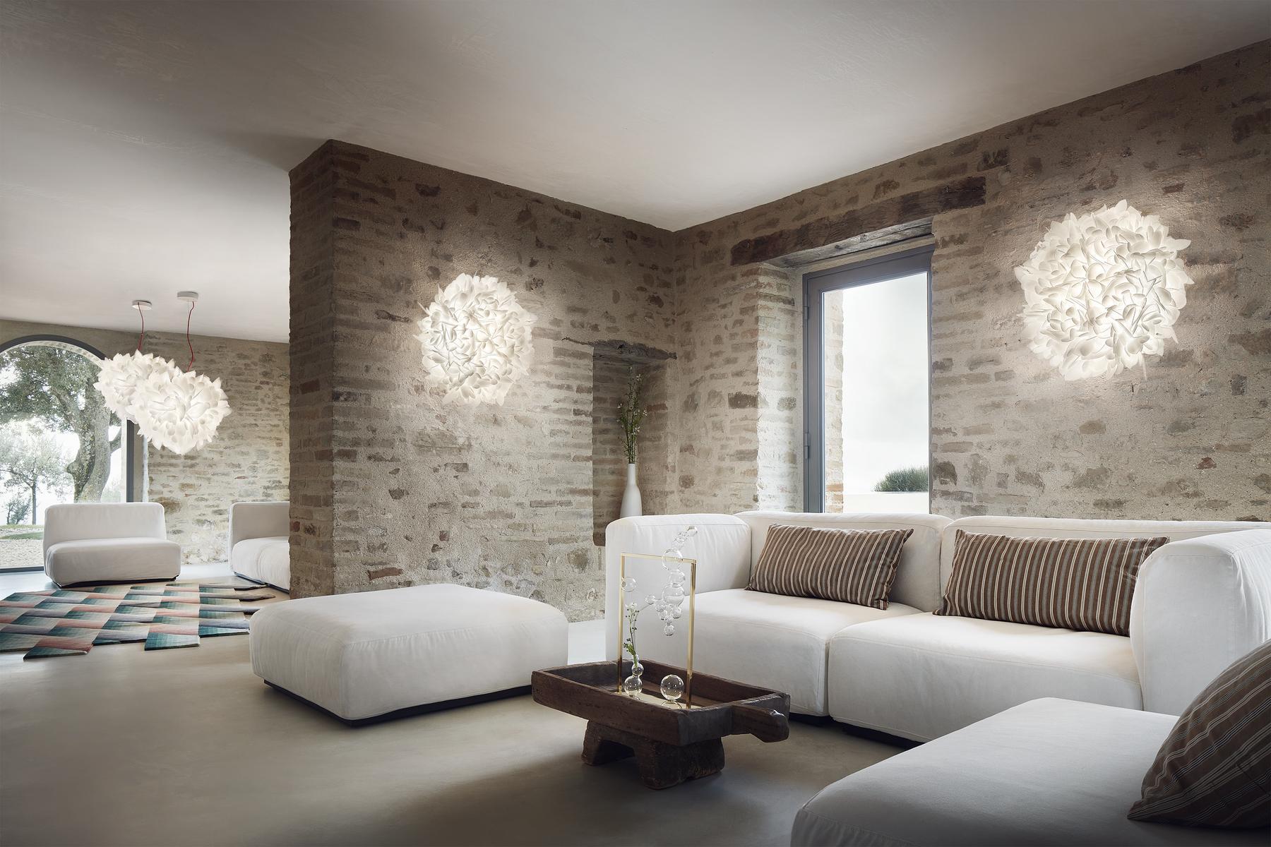 VELI FOLIAGE LED Opalflex® pendant lamp