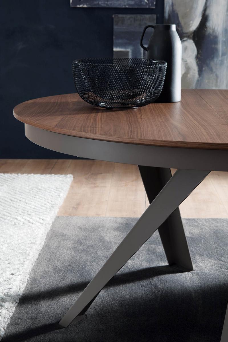 EMISFERO LEGNO Extending wooden table
