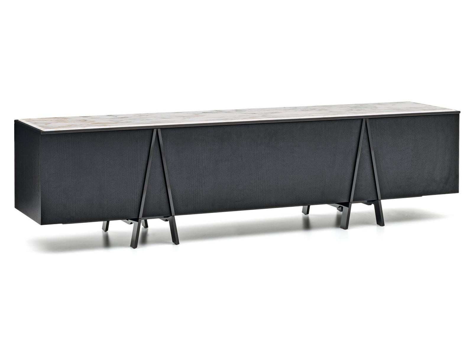 EASEL Wooden sideboard