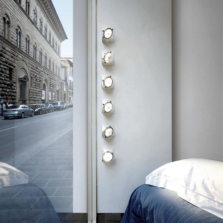 K-HOLE Adjustable powder coated aluminium ceiling lamp