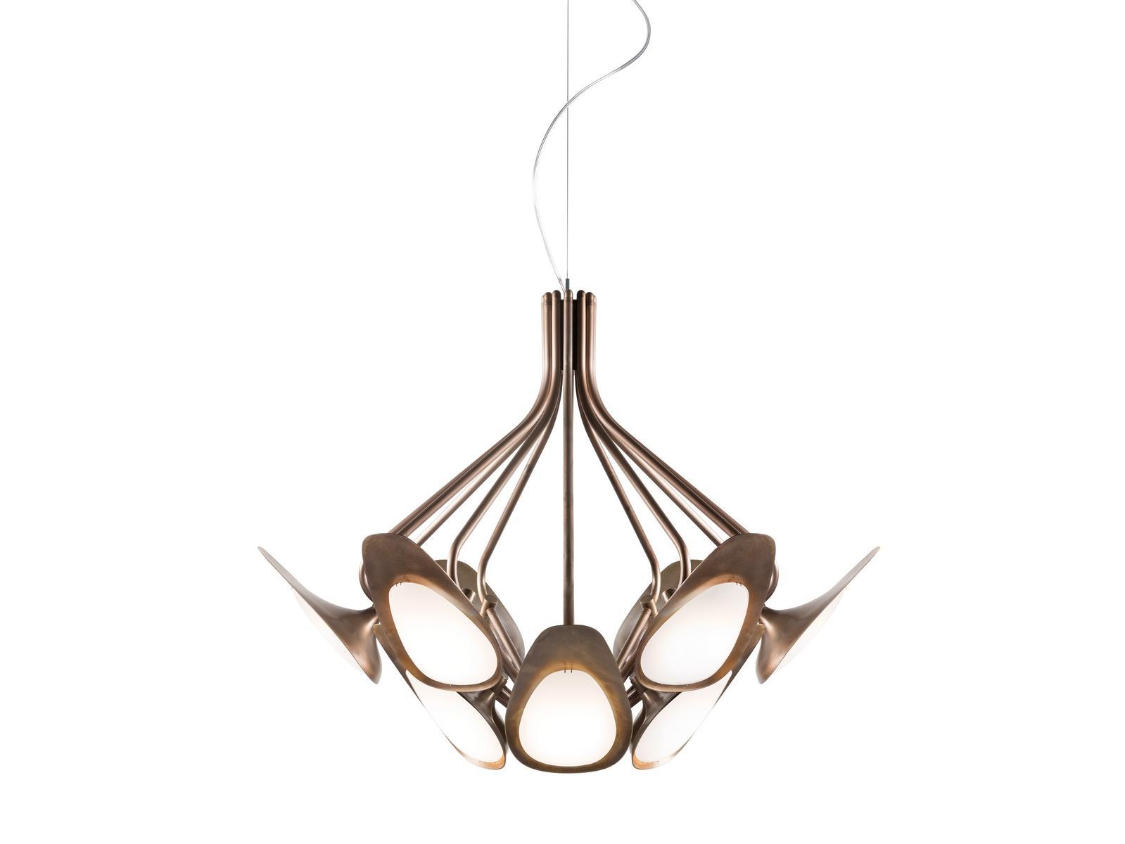 PEACOCK LED metal pendant lamp