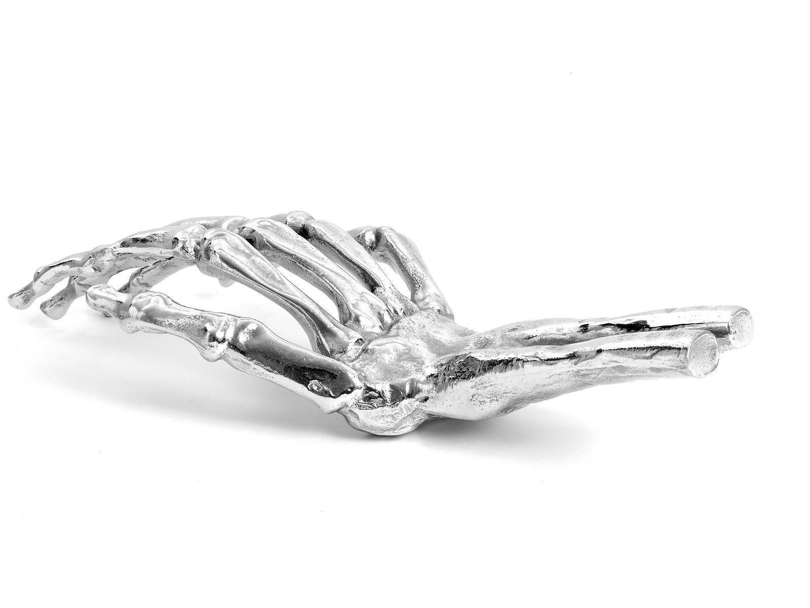 SKELETON HAND Aluminium decorative object