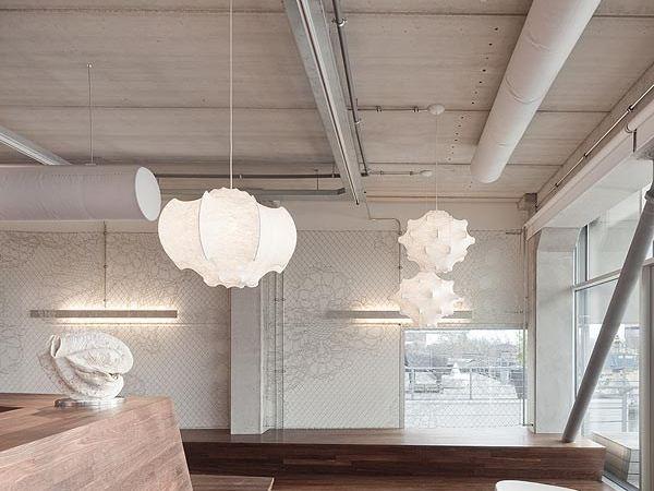 COCOON TARAXACUM Cocoon resin pendant lamp
