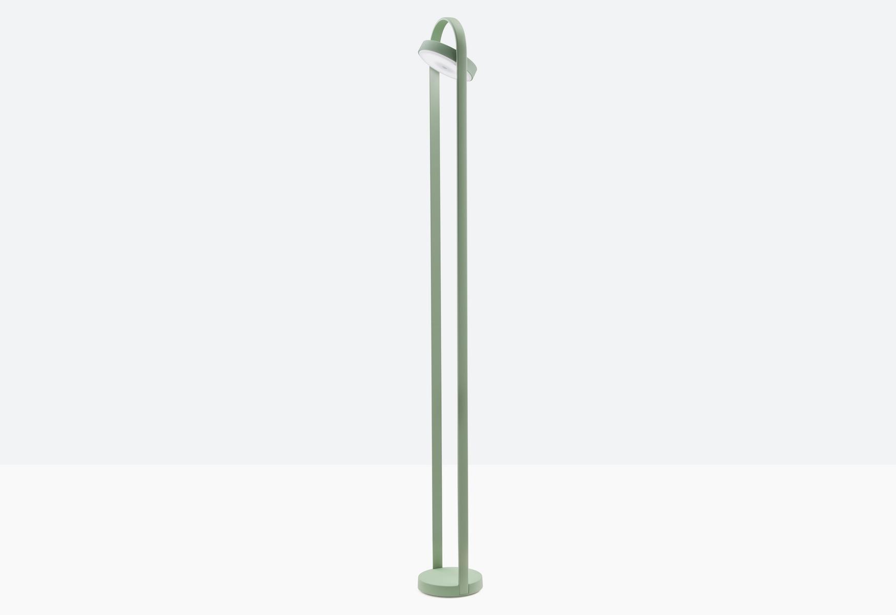 GIRAVOLTA 1799/130 LED aluminium floor lamp cordless