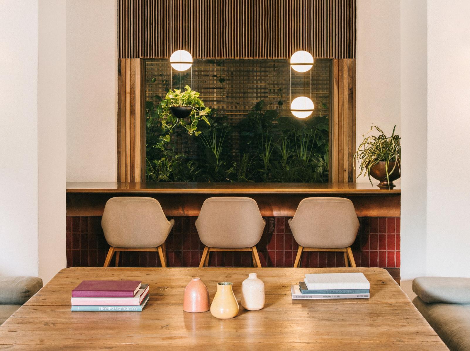 PALMA LED blown glass pendant lamp