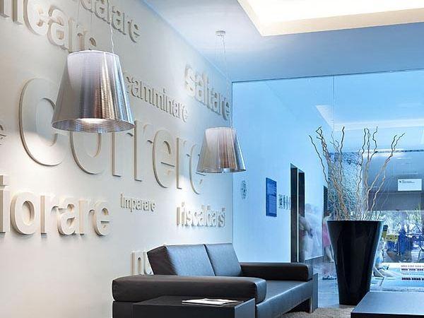 KTRIBE S Polycarbonate pendant lamp