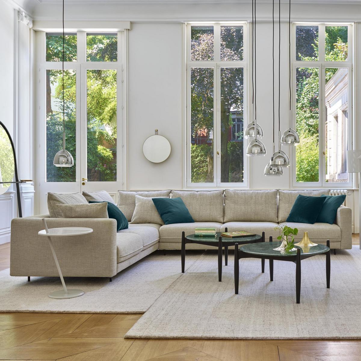 CAFFÈ Round marble coffee table