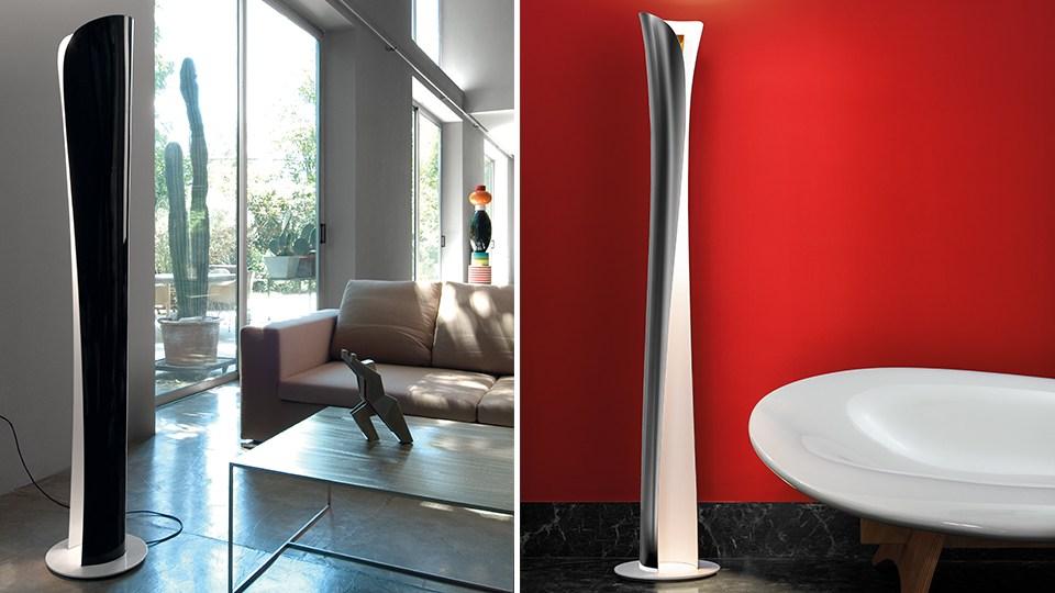 CADMO LED direct-indirect light steel floor lamp