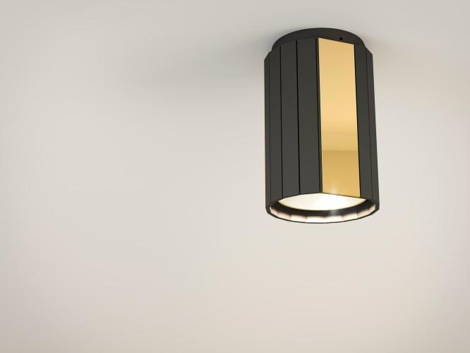 COOLCAT Direct light aluminium ceiling lamp