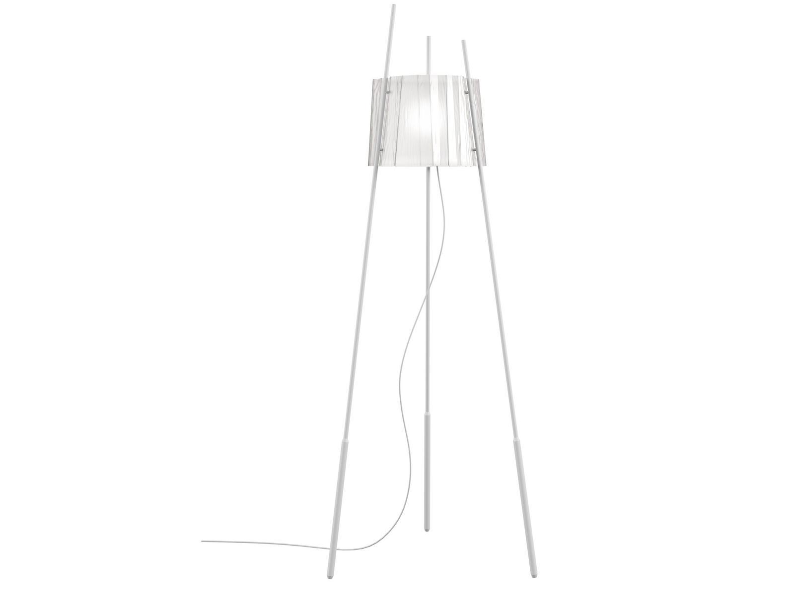 TYLA Indirect light glass floor lamp with dimmer