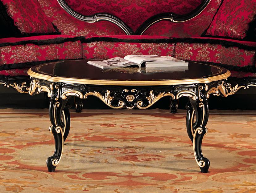 11614 Low solid wood coffee table