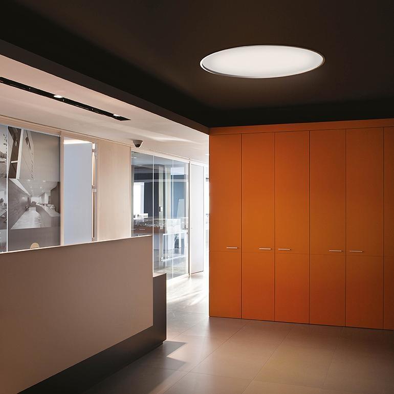BIG Fluorescent recessed ceiling lamp