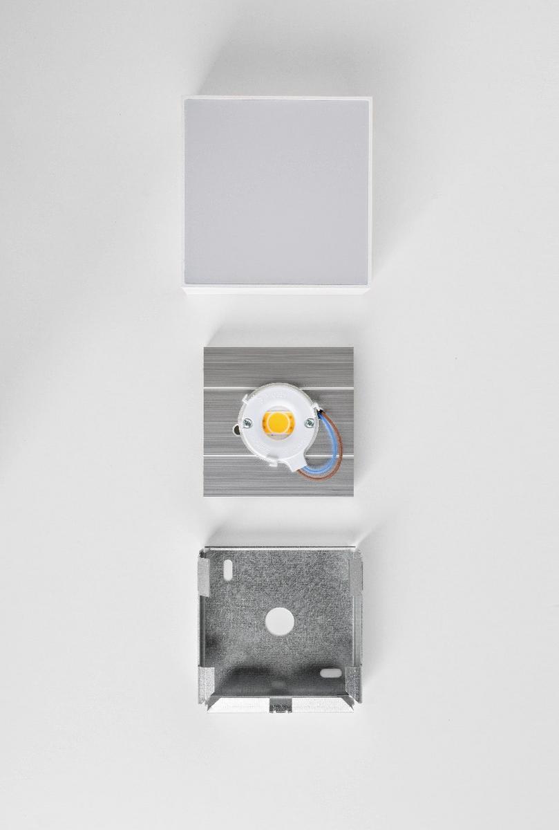 LITTLE BOX LED aluminium ceiling light