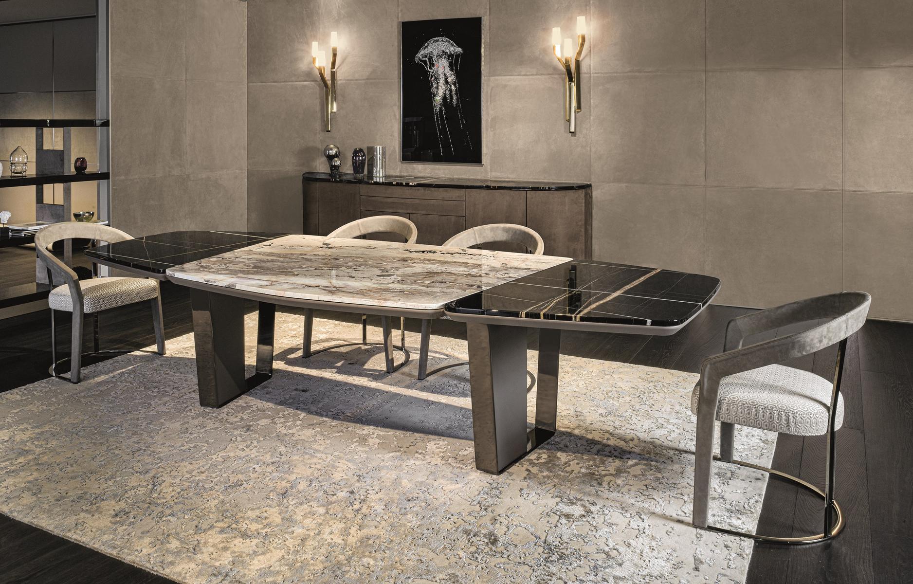 KEOPE Oval metal table