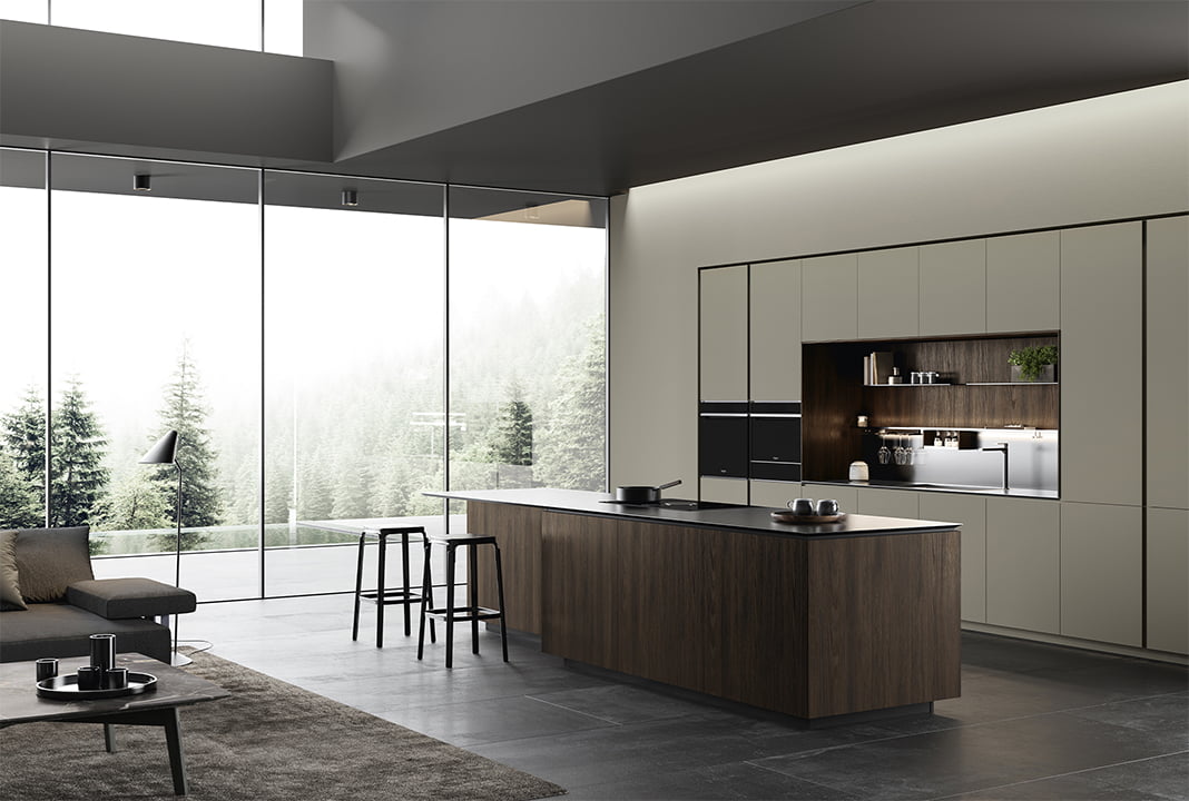 OBLIQUA Veneer kitchen