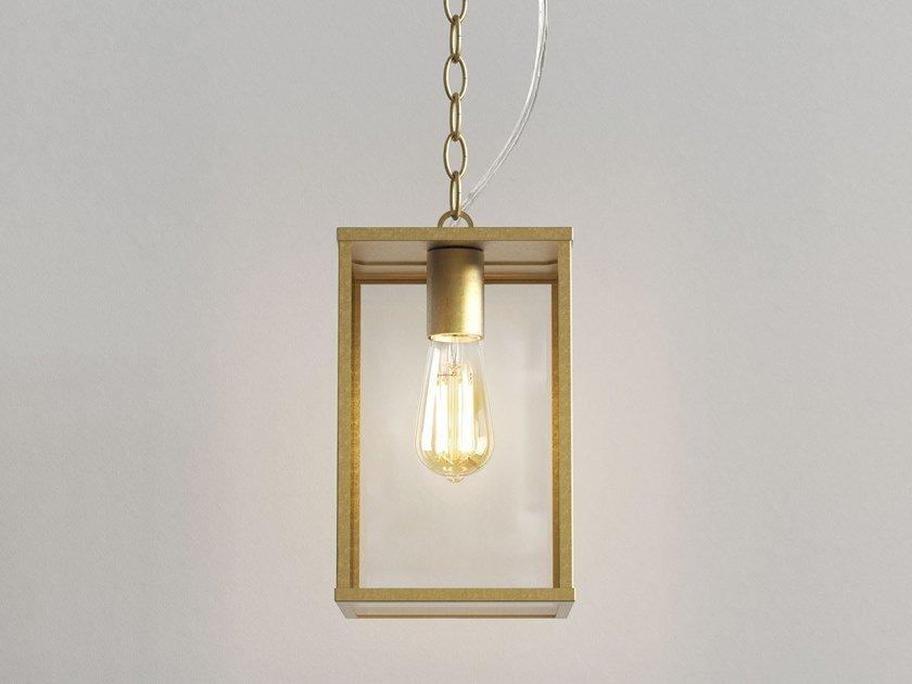 HOMEFIELD 240 COASTAL Suspension lamp in brass and glass
