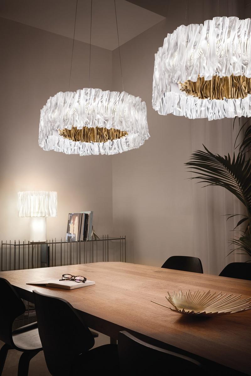 ACCORDÉON Lentiflex® and Goldflex® LED pendant lamp