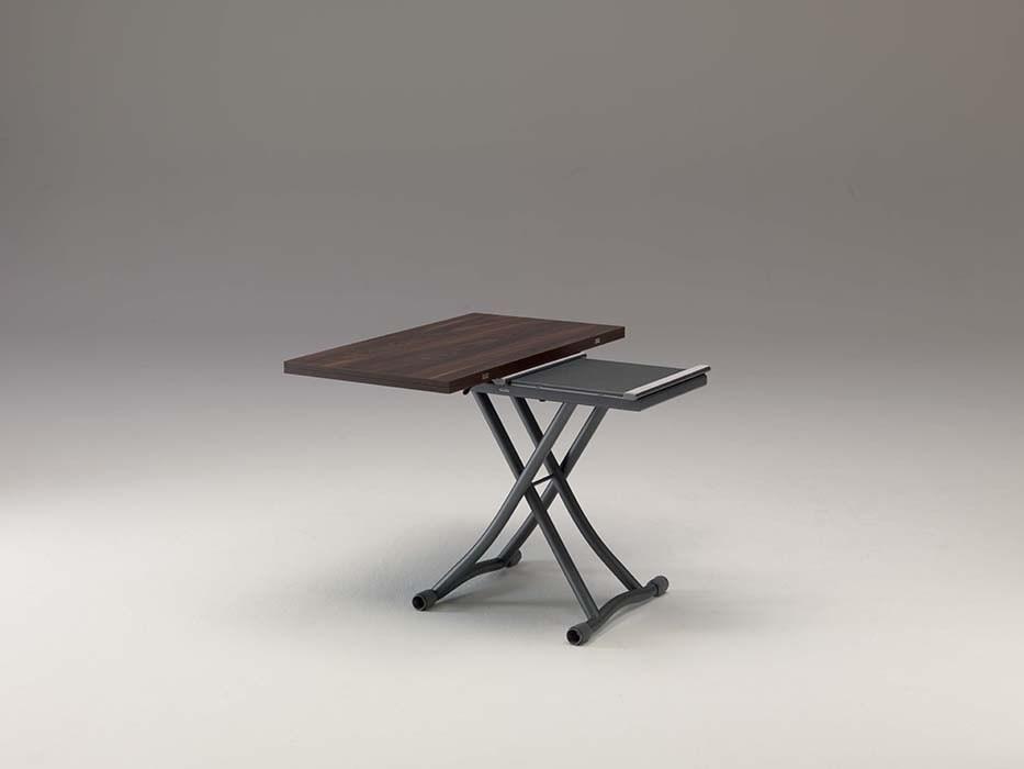 SYDNEY Height-adjustable wooden coffee table