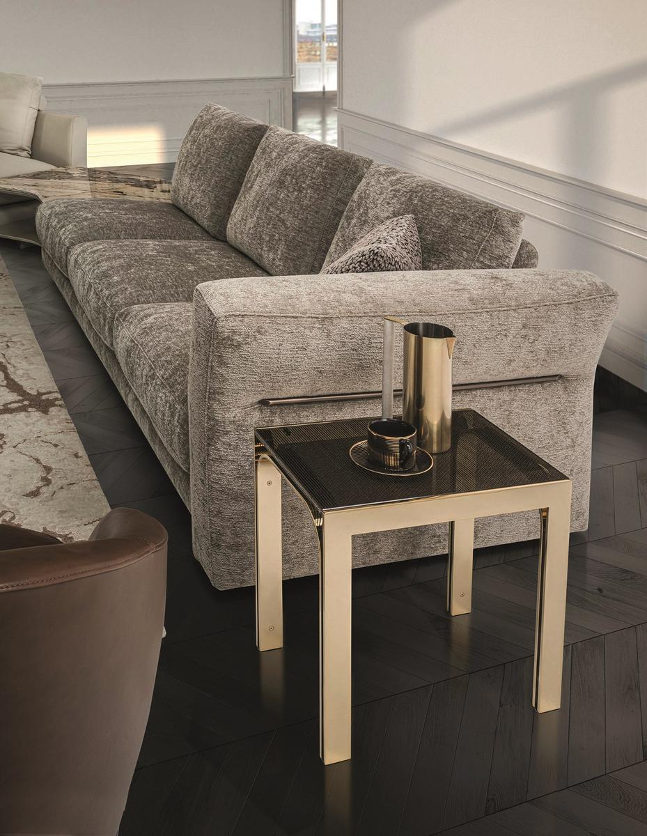 EDGE Square metal coffee table
