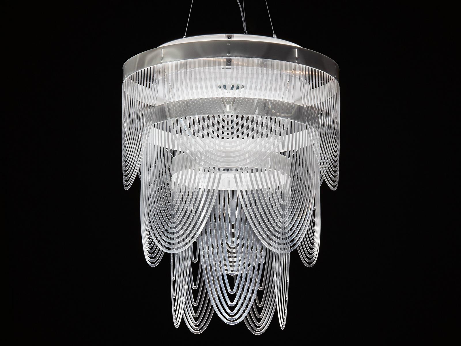 CEREMONY Opalflex® and Cristalflex® pendant lamp