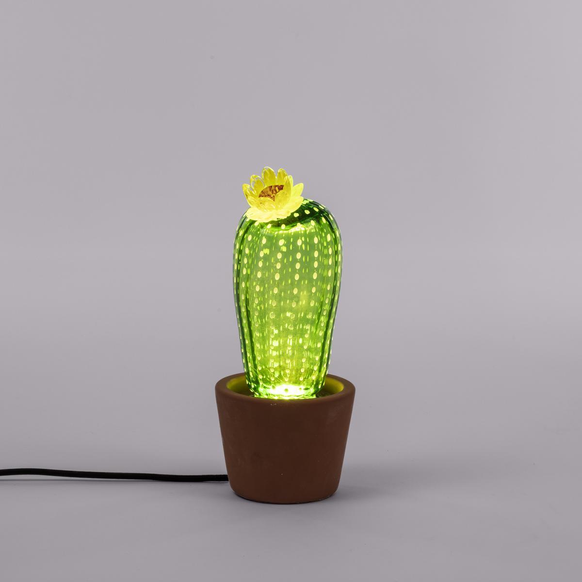 CACTUS SUNRISE Blown glass table lamp / floor lamp