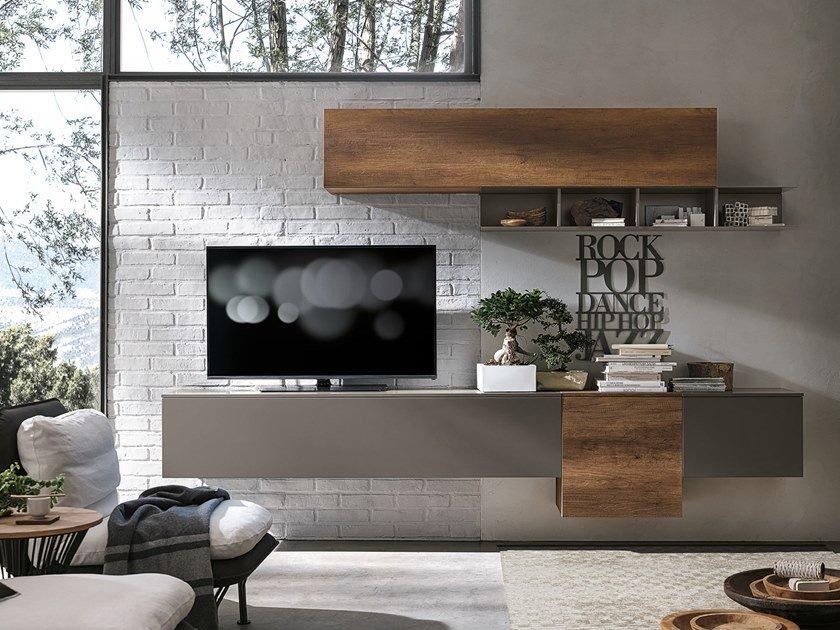 UNIT A017 Sectional storage wall