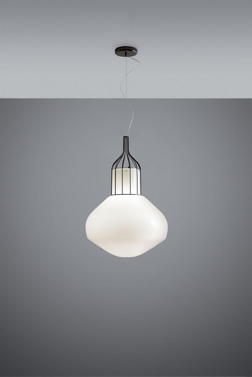 AÉROSTAT Blown glass pendant lamp