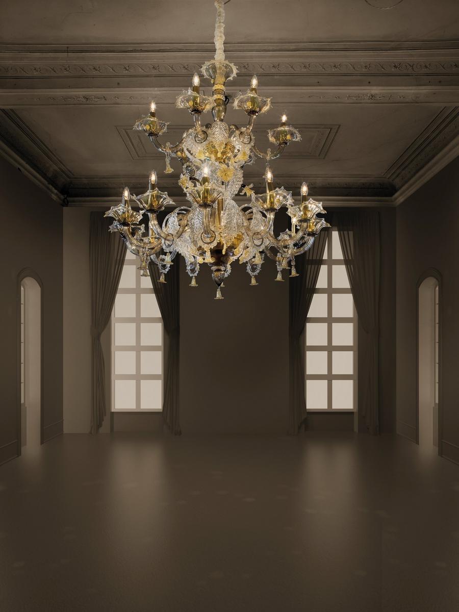 GIUSTINIAN Glass chandelier