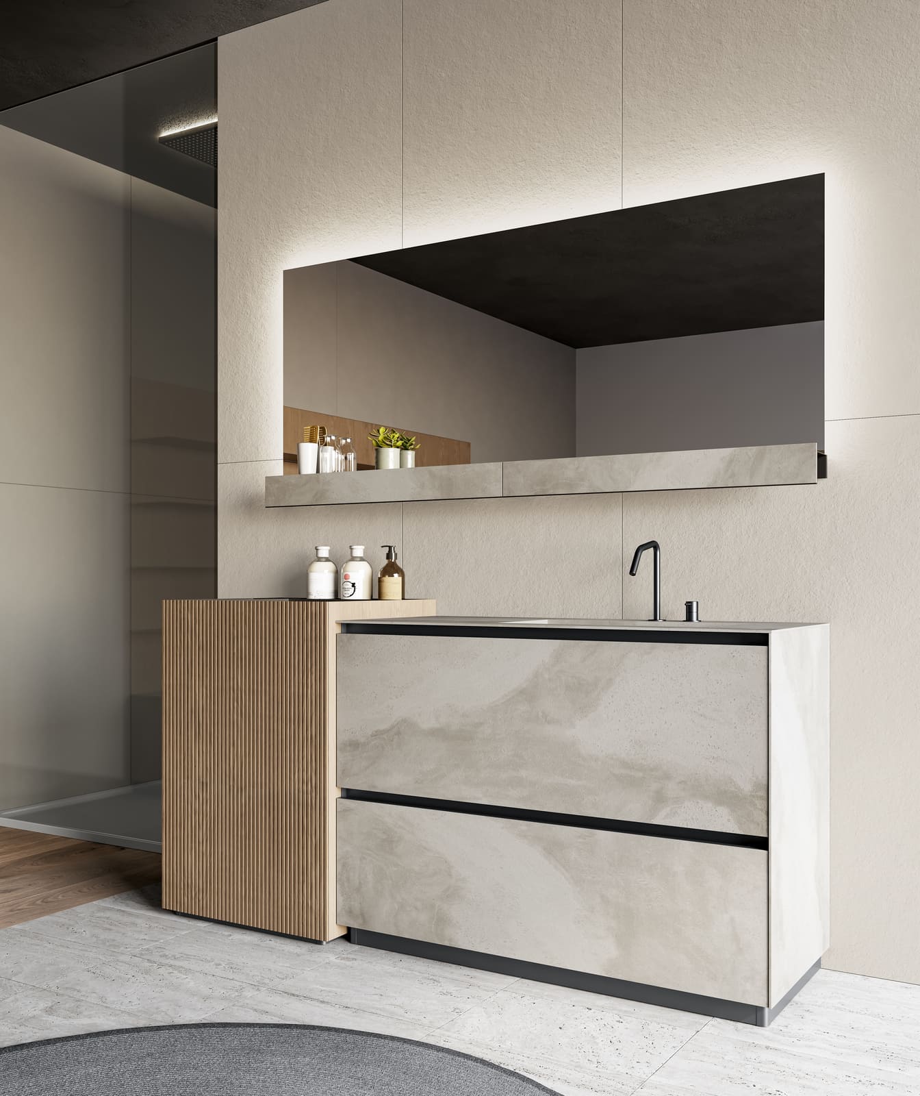 FACTO Melamine bathroom