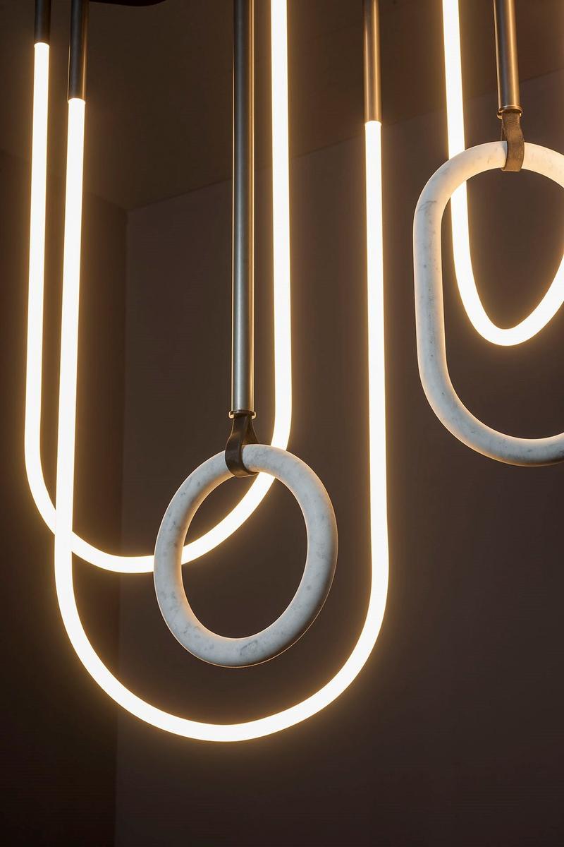 SAY YES Direct light glass ceiling lamp