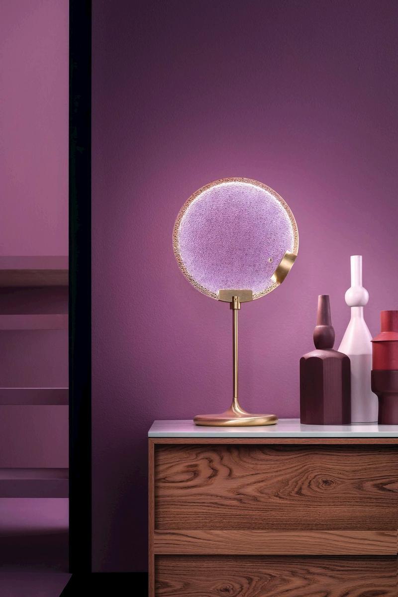 HORO TL LED glass table lamp with dimmer