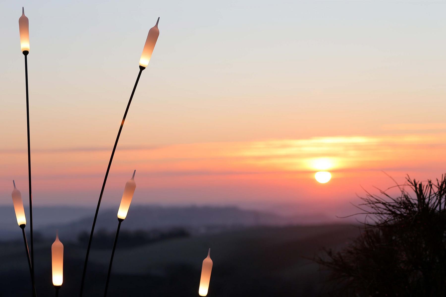 NILO LED aluminium floor lamp