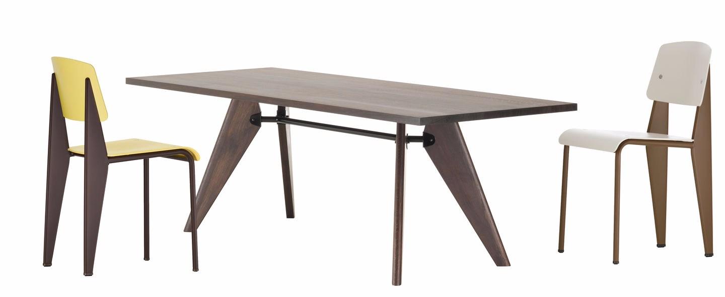 SOLVAY Rectangular solid wood table