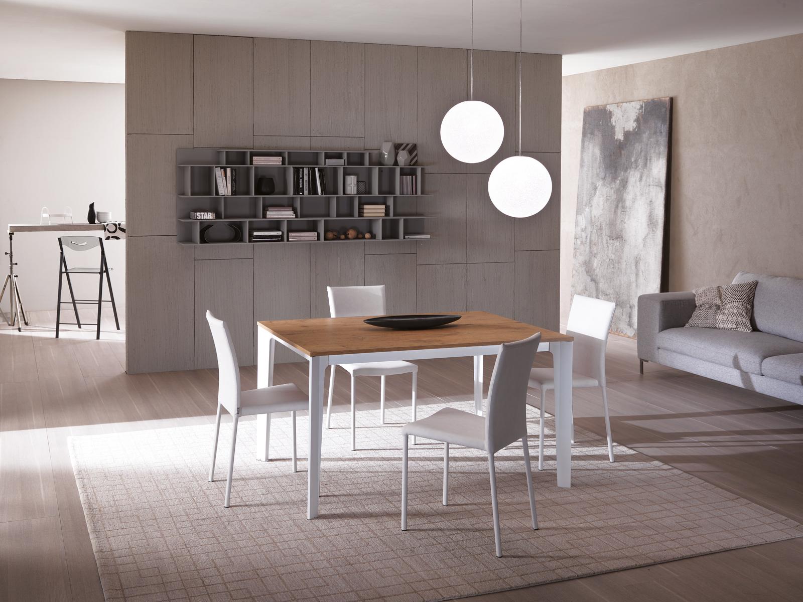 BYBLOS Wall-mounted modular bookcase