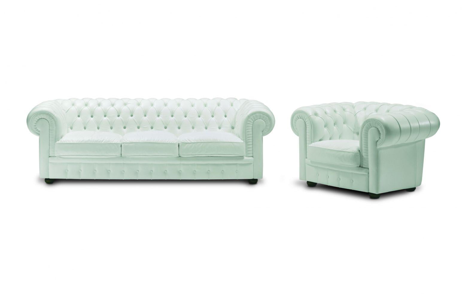 SIR WILLIAM Modular leather sofa