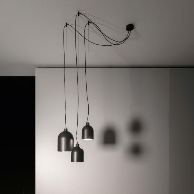 MANTELLO E27 Aluminium pendant lamp