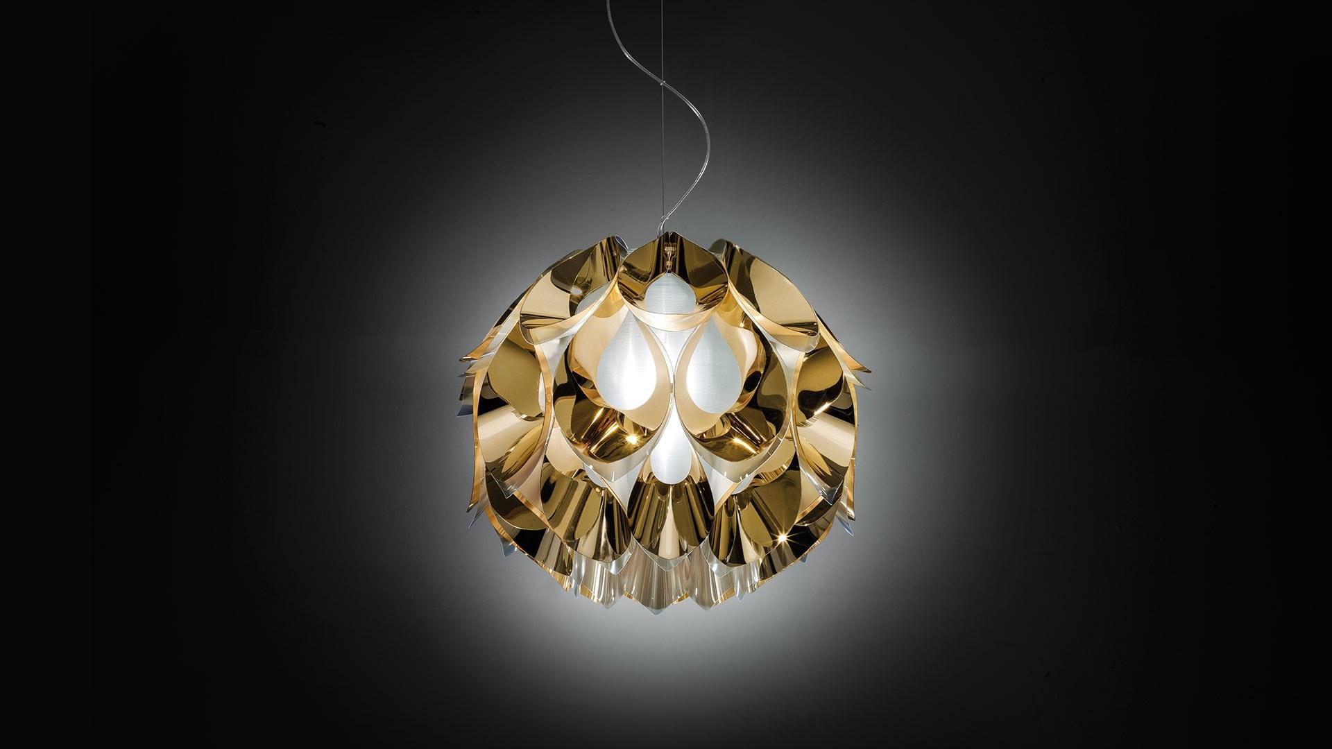FLORA MEDIUM GOLD Goldflex® pendant lamp